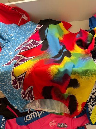 Maillots Ciclismo Vintage Lampre, FDJ, ONCE