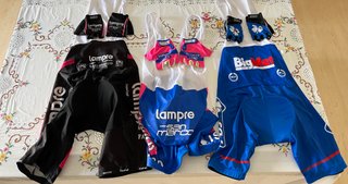 Maillots Ciclismo Vintage Lampre, FDJ, ONCE