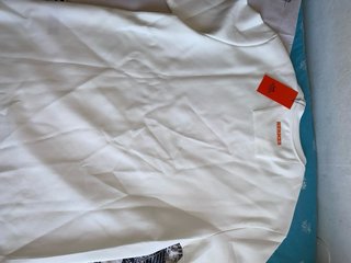Hermes Completo Bianco Originale Nuovo Taglia L