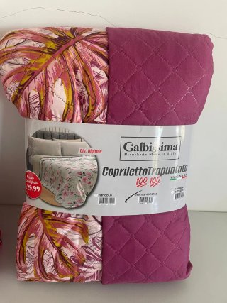Copriletto Trapuntato Galbissima