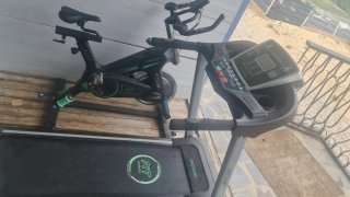 Cinta de Correr y Bicicleta Estática Cecotec