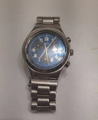 Orologio  Vintage Blu Non Funzionante