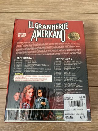 El Gran Héroe Americano DVD pack