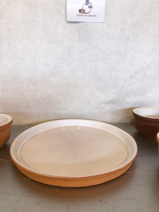 Set Piatto e Ciotole Terracotta Vintage
