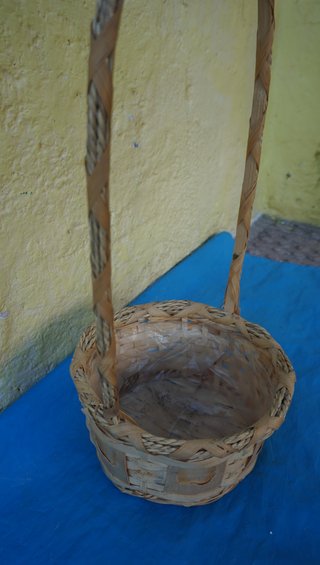 Cestas madera mimbre variadas ver fotos y medidas