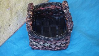 Cestas madera mimbre variadas ver fotos y medidas