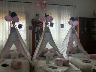 Alquiler/montaje fiesta Tipis