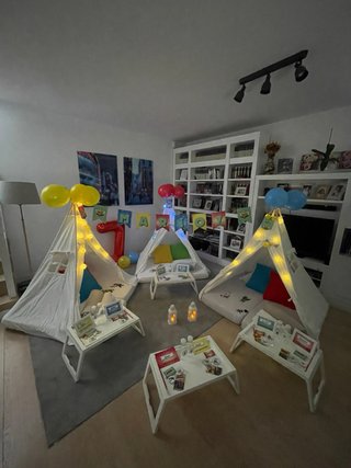 Alquiler/montaje fiesta Tipis