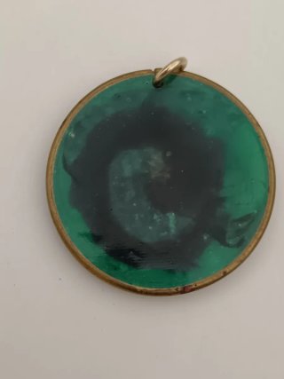 Pendente vintage con pietre