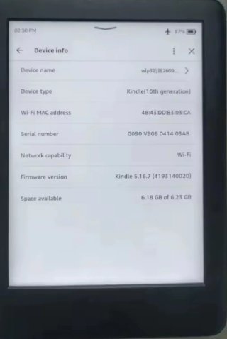Kindle 10th Gen 6Gb Negro