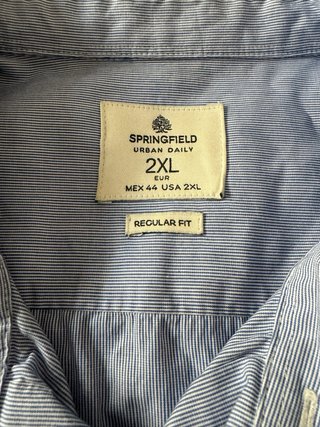 Camisa Oxford Springfield Rayas Talla XXL