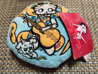 Cojín Betty Boop Vintage Guitarra Perro Pequeño
