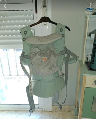 Mochila Portabebés Ergobaby Verde Estrellas