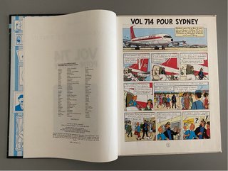 Tintin Vol 714 pour Sydney Casterman 1968
