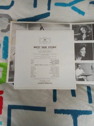 2 LPs West Side Story - Bernstein