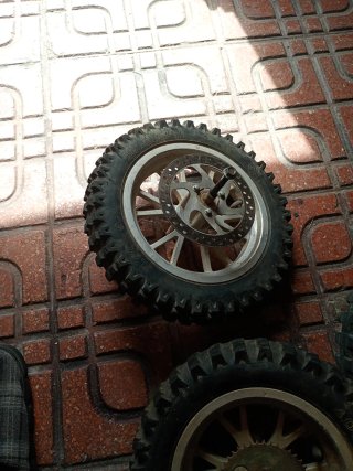 Ruedas Mini Moto Cross Gasolina