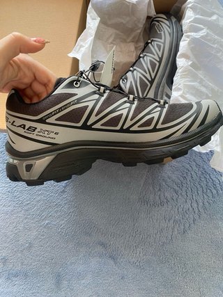 Salomon XT-6 Negro Plata Nuevas