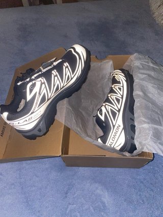 Salomon XT-6 Negro Plata Nuevas