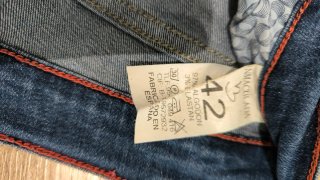 Jeans pitillo azules