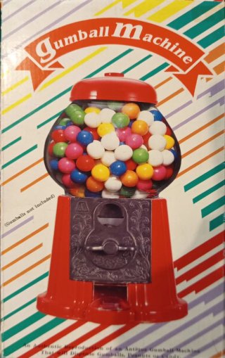 Distributore caramelle vintage Boccia in vetro