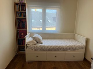 Cama diván con 3 cajones y 2 colchones