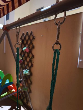 Columpio infantil para jardín