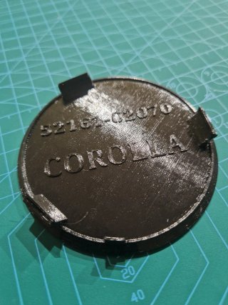 Tapa trasera "antirrobo" TOYOTA COROLLA