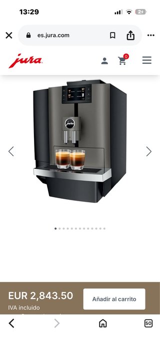 Cafetera Jura profesional