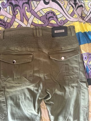 Pantalón Hombre Protecciones Talla XL Verde