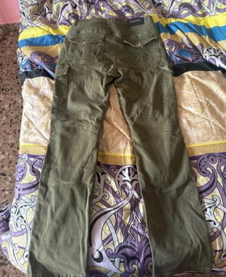 Pantalón Hombre Protecciones Talla XL Verde