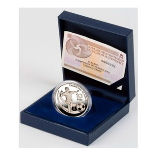 Moneda Plata 10€ Campeones Europa 2012 Proof