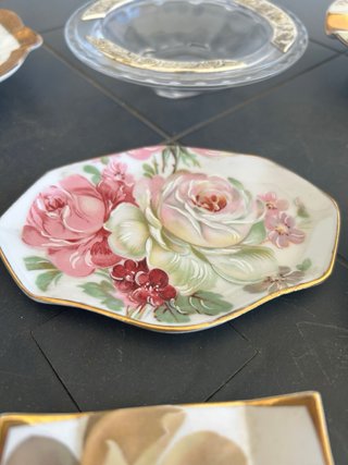Svuotatasche porcellana Limoges decorati