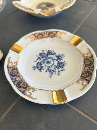 Svuotatasche porcellana Limoges decorati