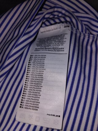 Polo Nike Golf Rayas Azul Blanco