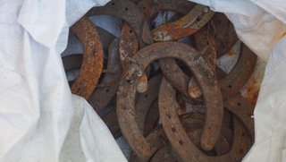 Herraduras antiguas (13x13 cm) 6€ unidad