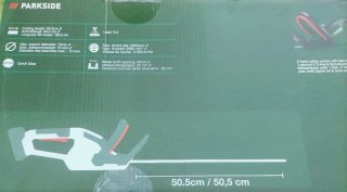 Cortasetos Parkside 20V