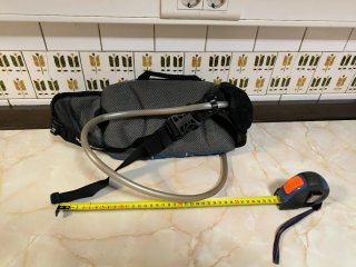 Riñonera Hydrapak con bolsa de agua 1.5L