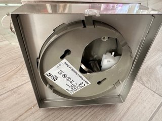 Lámpara de techo IKEA cristal y metal