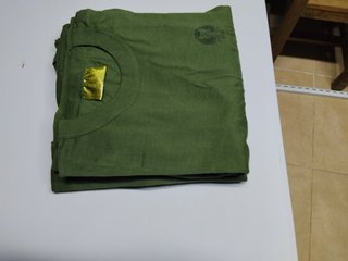 2 Camisetas Manga Larga ET Verde Oliva