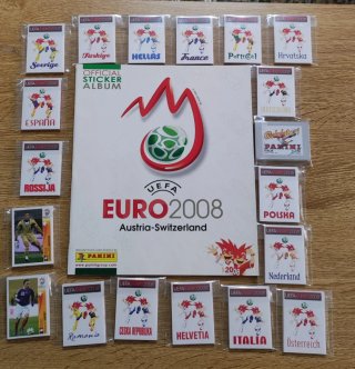 Panini UEFA Euro 2008 - Album Vuoto + Set Completo