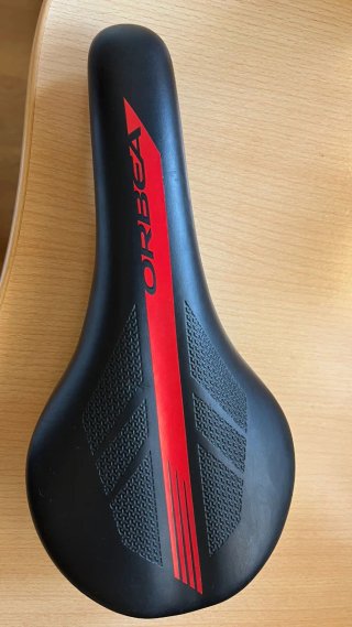 Sillín Orbea Negro/Rojo