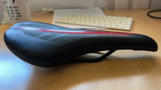 Sillín Orbea Negro/Rojo