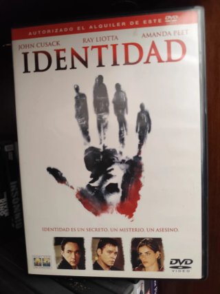 DVD Identidad (John Cusack, Ray Liotta)