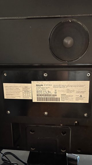 Televisor Philips Negro