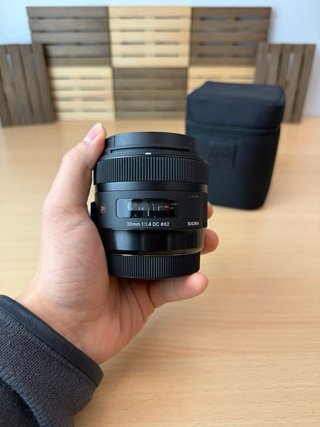 Sigma 30 1.4 Art Canon