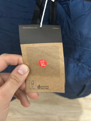 Piumino The North Face nero/blu