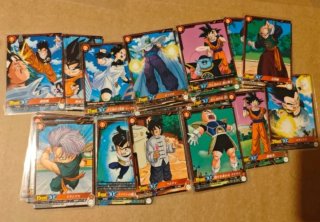 old dragon ball Z card lot jap