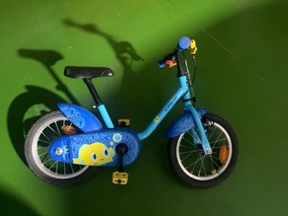 Bici infantil Btwin azul