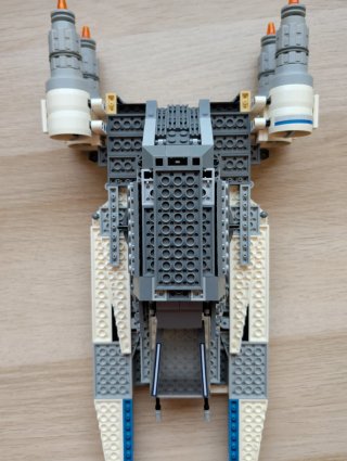 Nave Lego Star Wars Blanca y Azul