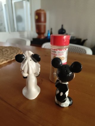Pareja Tarta Mickey Minnie Novios COLECCIONISTA
